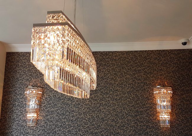 Aurora kirstálycsillár, crystal chandelier