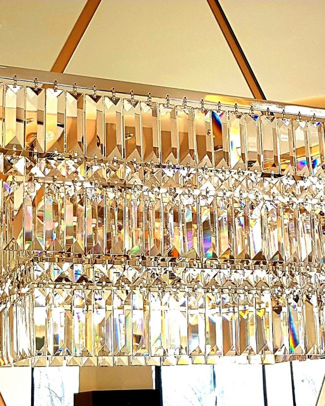 Czinege Hotel prizmás kristálycsillár