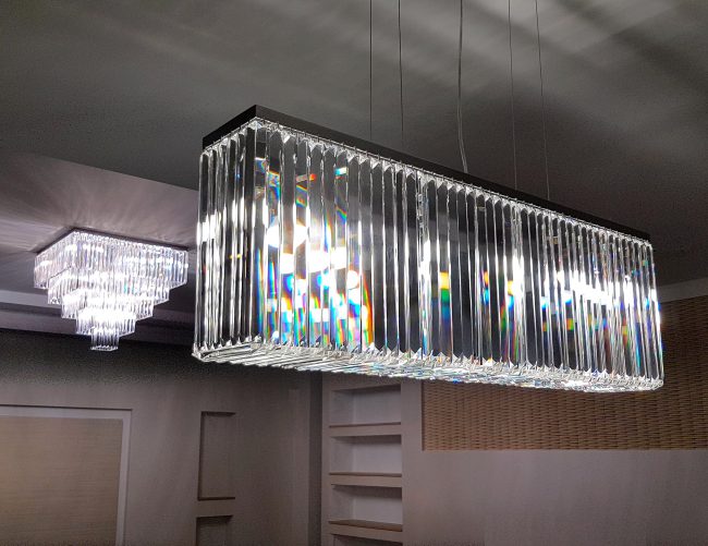 Linea Prizmás Kristálycsillár